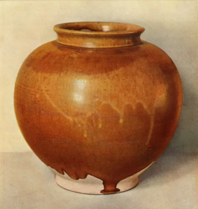Framed Print : Jar - T ang period, c7th-8th century, (1945). Creator: Unknown Framed Print : Jar - T ang period, c7th-8th century, (1945). Creator: Unknown