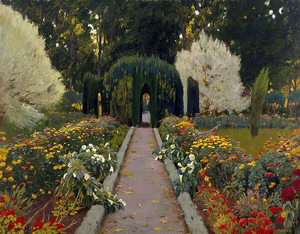 Jardin de Aranjuez. Glorieta II. Artist: Rusinol, Santiago (1861-1931)