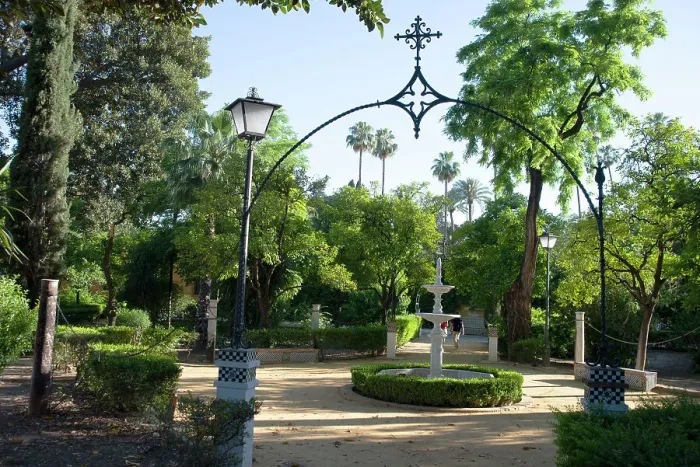 Framed Print : The Jardines de Murillo, landscaped garden in the centre of Seville, Spain, 2023. Creator: Ethel Davies Framed Print : The Jardines de Murillo, landscaped garden in the centre of Seville, Spain, 2023. Creator: Ethel Davies