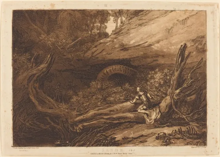 Framed Print : Jason, published 1807. Creator: JMW Turner Framed Print : Jason, published 1807. Creator: JMW Turner