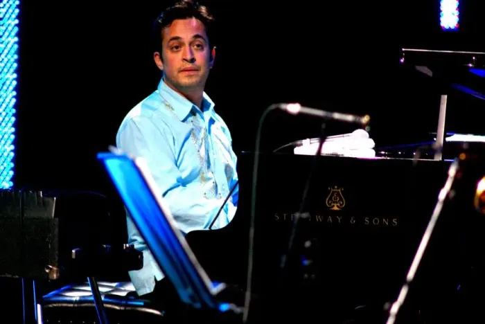 Framed Print : Jason Rebello, Brecon Jazz Festival, Powys, Wales, 2007. Artist: Brian O Connor Framed Print : Jason Rebello, Brecon Jazz Festival, Powys, Wales, 2007. Artist: Brian O Connor