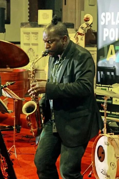 Framed Print : Jason Yarde, Eastbourne Jazz Festival, Christ Church, Eastbourne, East Sussex, 30 Sep 2018 Framed Print : Jason Yarde, Eastbourne Jazz Festival, Christ Church, Eastbourne, East Sussex, 30 Sep 2018