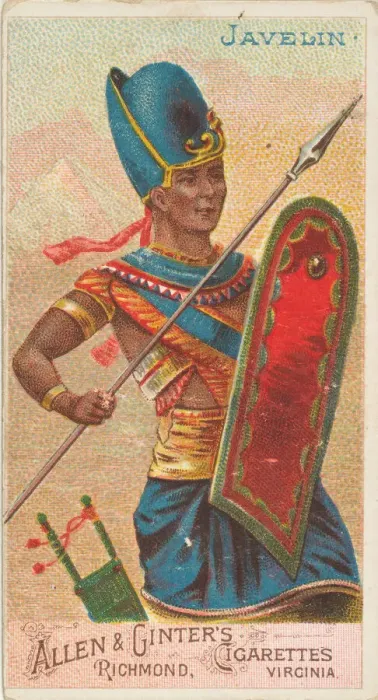 Framed Print : Javelin, from the Arms of All Nations series (N3) for Allen & Framed Print : Javelin, from the Arms of All Nations series (N3) for Allen &