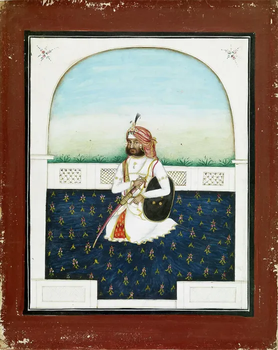 Framed Print : Jawahar Singh, c1830s. Creator: Unknown Framed Print : Jawahar Singh, c1830s. Creator: Unknown