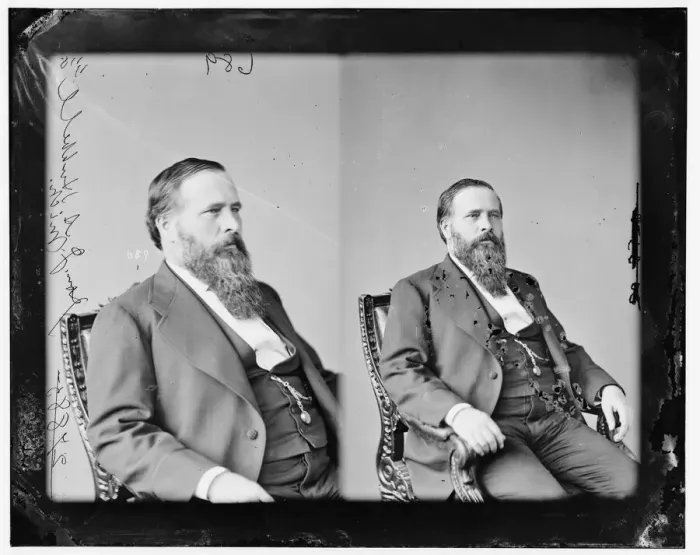 Framed Print : Jay Abel Hubbell of Michigan, 1874. Creator: Unknown Framed Print : Jay Abel Hubbell of Michigan, 1874. Creator: Unknown