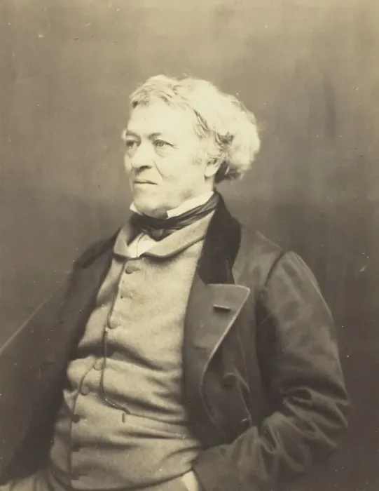 Framed Print : Jean Baptiste Camille Corot, c. 1863. Creator: Etienne Carjat Framed Print : Jean Baptiste Camille Corot, c. 1863. Creator: Etienne Carjat