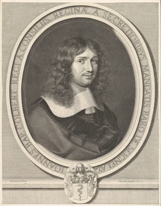 Framed Print : Jean-Baptiste Colbert, 1660. Creator: Robert Nanteuil Framed Print : Jean-Baptiste Colbert, 1660. Creator: Robert Nanteuil