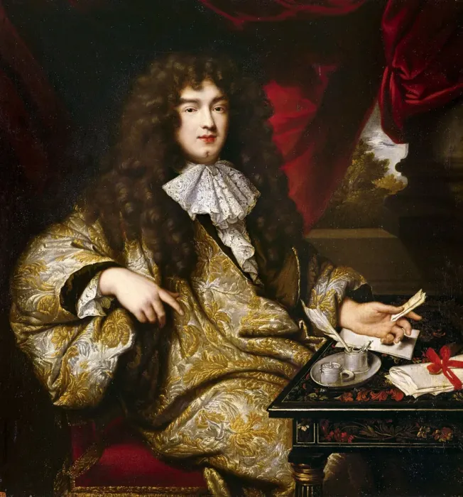 Framed Print : Jean-Baptiste Colbert, Marquis de Seignelay, 1676. Artist: Nattier, Jean-Marc (1685-1766) Framed Print : Jean-Baptiste Colbert, Marquis de Seignelay, 1676. Artist: Nattier, Jean-Marc (1685-1766)