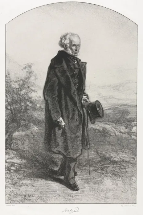 Framed Print : Jean Baptiste Isabey, 1854-1856. Creator: Paul Gavarni (French, 1804-1866) Framed Print : Jean Baptiste Isabey, 1854-1856. Creator: Paul Gavarni (French, 1804-1866)