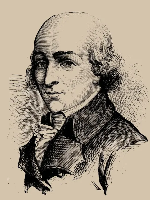 Framed Print : Jean-Baptiste Louvet de Couvray (1760-1797), 1889 Framed Print : Jean-Baptiste Louvet de Couvray (1760-1797), 1889