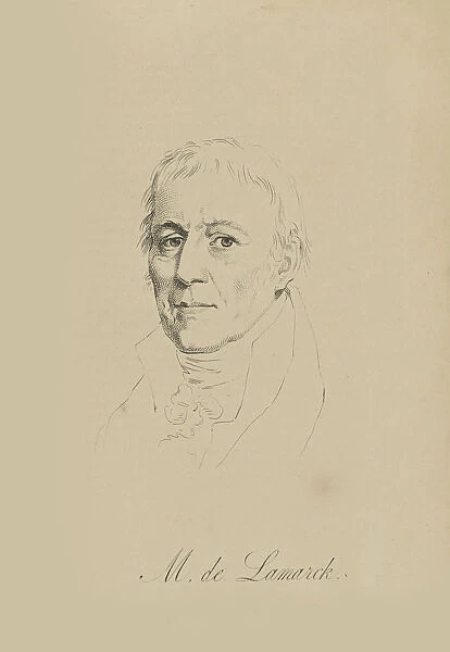 Jean-Baptiste Pierre Antoine de Monet, Chevalier de Lamarck (1744-1829), c. 1810