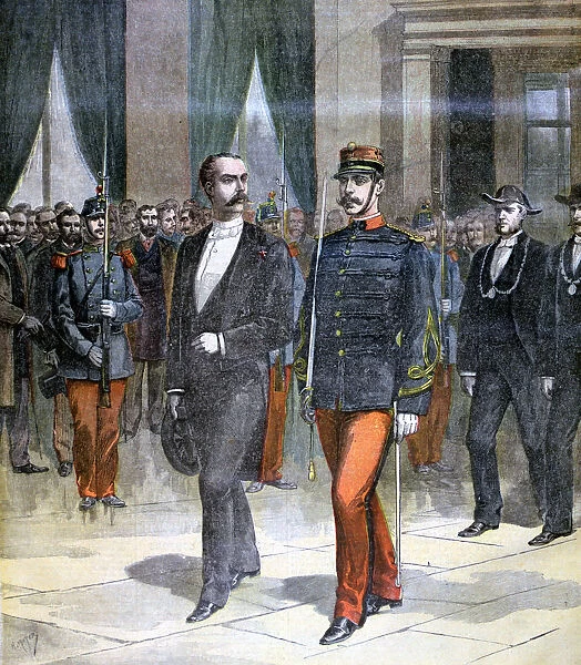 Jean Casimir-Perier, president of the chamber of deputies, 1893. Artist: Henri Meyer