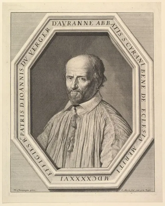 Framed Print : Jean Duvergier de Hauranne, abbe de Saint-Cyran. Creator: Jean Morin Framed Print : Jean Duvergier de Hauranne, abbe de Saint-Cyran. Creator: Jean Morin