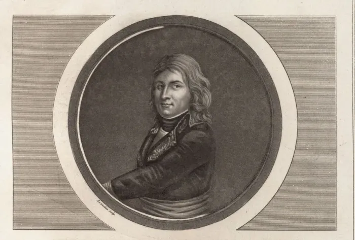 Framed Print : Jean-Etienne Championnet (1762-1800), c. 1790 Framed Print : Jean-Etienne Championnet (1762-1800), c. 1790