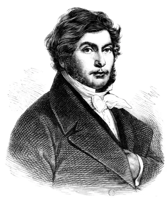 Framed Print : Jean-Francois Champollion, (1790-1832), 1881. Artist: Gaston Maspero Framed Print : Jean-Francois Champollion, (1790-1832), 1881. Artist: Gaston Maspero