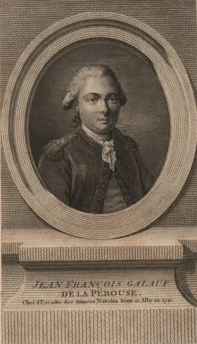 Framed Print : Jean-Francois de Laperouse (1741-1788), 1788. Creator: Anonymous Framed Print : Jean-Francois de Laperouse (1741-1788), 1788. Creator: Anonymous