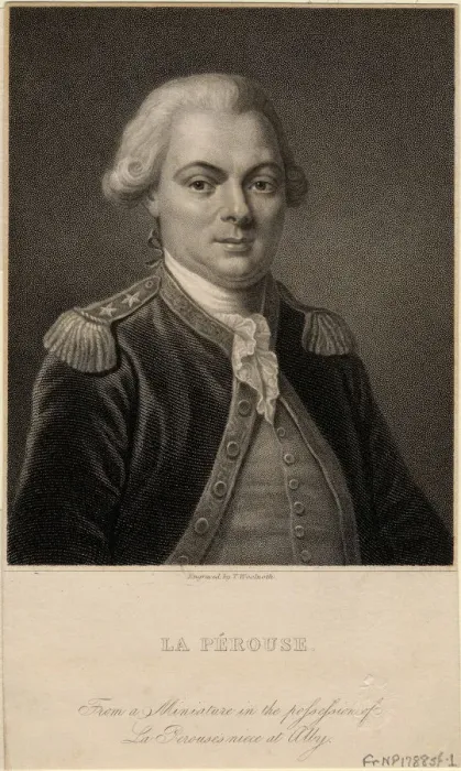 Framed Print : Jean-Francois de Laperouse (1741-1788), ca 1820. Artist: Anonymous Framed Print : Jean-Francois de Laperouse (1741-1788), ca 1820. Artist: Anonymous
