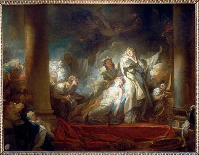 Framed Print : Jean Honore Fragonard Framed Print : Jean Honore Fragonard