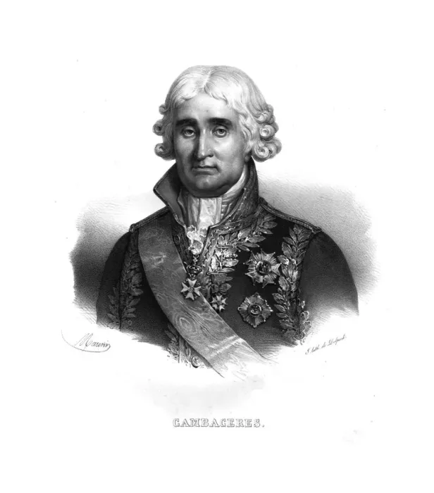 Framed Print : Jean Jacques Regis de Cambaceres, (c1820s). Artist: Maurin Framed Print : Jean Jacques Regis de Cambaceres, (c1820s). Artist: Maurin