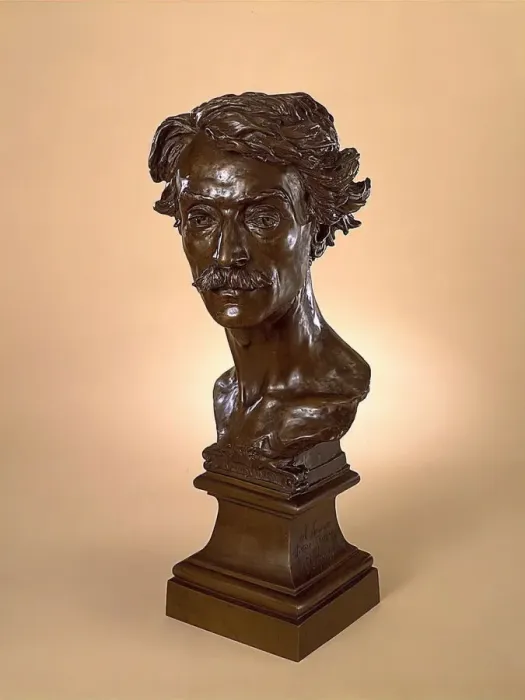 Framed Print : Jean-Leon Gerome, 1871 / cast 1871-1888. Creator: Jean-Baptiste Carpeaux Framed Print : Jean-Leon Gerome, 1871 / cast 1871-1888. Creator: Jean-Baptiste Carpeaux