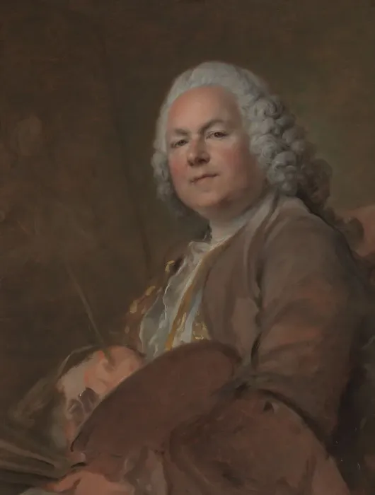 Framed Print : Jean Marc Nattier (1685-1766). Creator: Louis Tocque Framed Print : Jean Marc Nattier (1685-1766). Creator: Louis Tocque