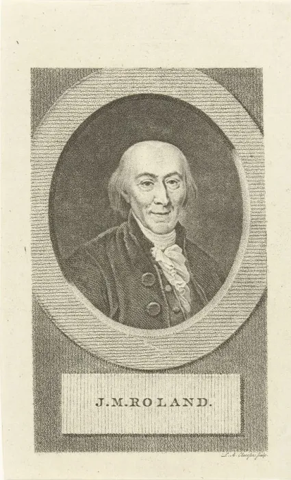 Framed Print : Jean-Marie Roland de La Platiere (1734-1793), 1790s Framed Print : Jean-Marie Roland de La Platiere (1734-1793), 1790s