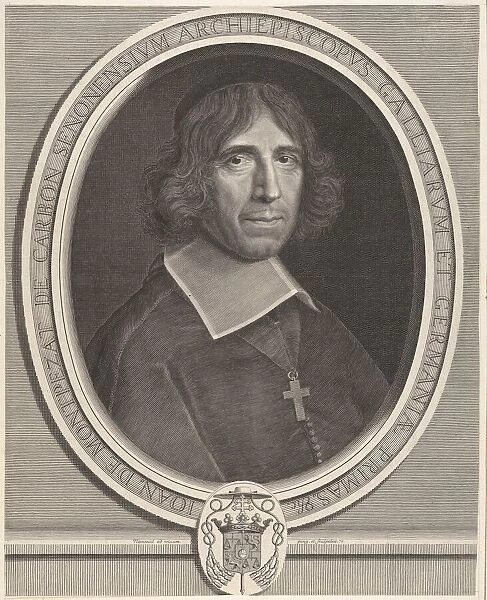 Jean de Montpezat de Carbon, ca. 1673. Creator: Robert Nanteuil