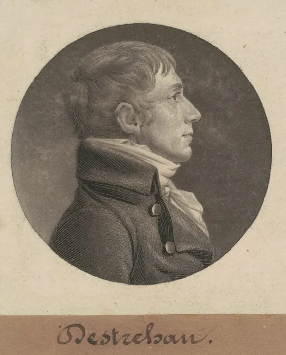 Framed Print : Jean Noel Destrehan, 1805. Creator: Charles Balthazar Julien Fé Framed Print : Jean Noel Destrehan, 1805. Creator: Charles Balthazar Julien Fé