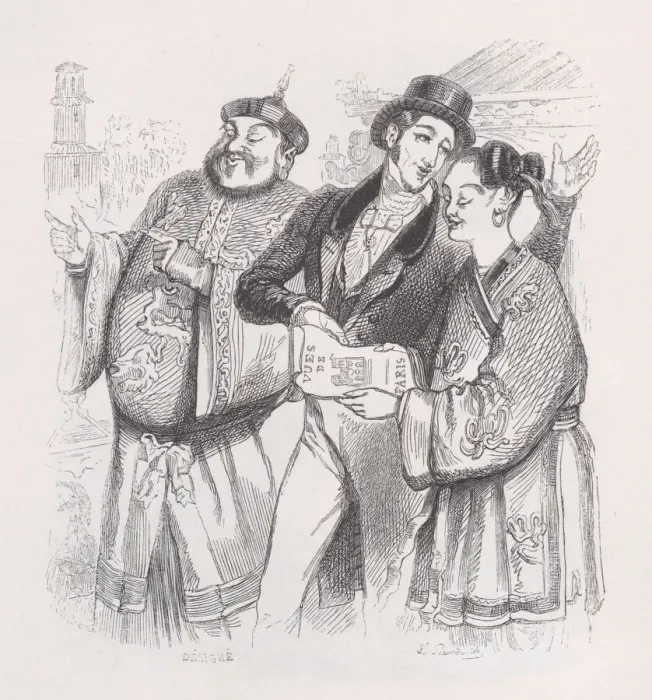 Framed Print : Jean of Paris from The Complete Works of Beranger, 1836 Framed Print : Jean of Paris from The Complete Works of Beranger, 1836