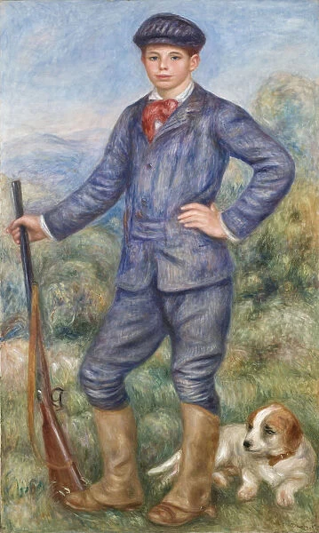 Jean Renoir comme chasseur, 1910. Creator: Renoir, Pierre Auguste (1841-1919)