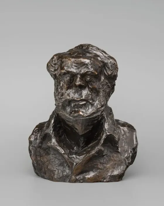 Framed Print : Jean Vatout, model c. 1832 / 1835, cast 1929 / 1940. Creator: Honore Daumier Framed Print : Jean Vatout, model c. 1832 / 1835, cast 1929 / 1940. Creator: Honore Daumier