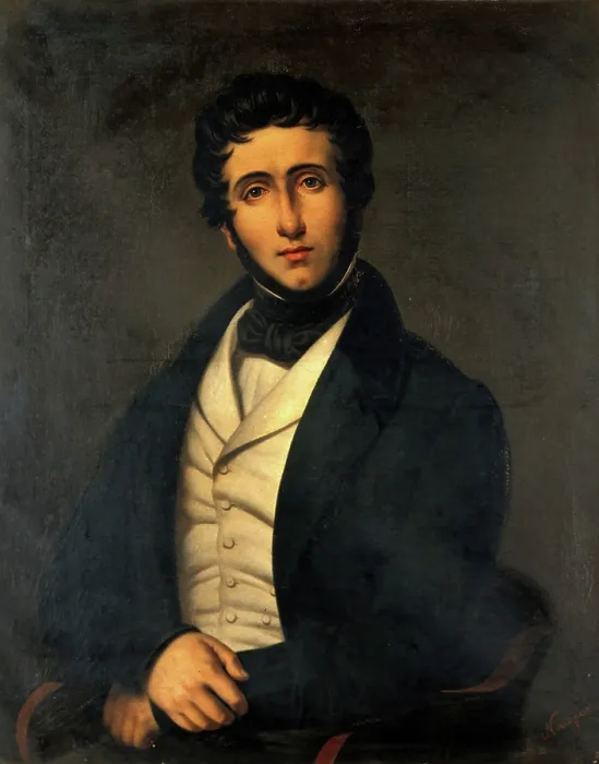 Framed Print : Jean-Zulema Amussat (1796-1856), surgeon-anatomist, c1820s. Creator: Unknown Framed Print : Jean-Zulema Amussat (1796-1856), surgeon-anatomist, c1820s. Creator: Unknown