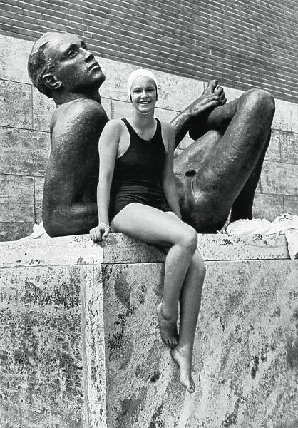 Jeanette Campbell, Argentine swimmer, Berlin Olympics, 1936
