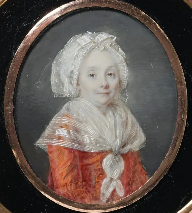 Framed Print : Jeanne Bernadotte (1728-1809), late 18th-early 19th century. Creator: Louis André Fabre Framed Print : Jeanne Bernadotte (1728-1809), late 18th-early 19th century. Creator: Louis André Fabre