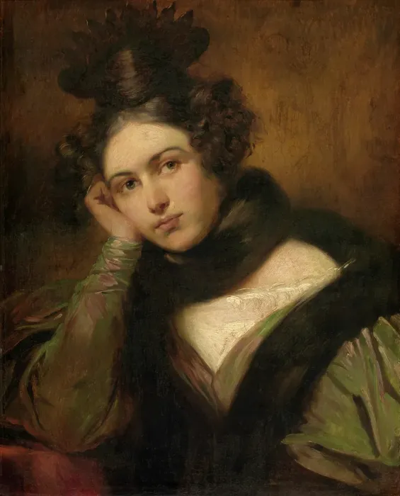 Framed Print : Jeanne Bertrand, 1828. Creator: Gustaf Wappers Framed Print : Jeanne Bertrand, 1828. Creator: Gustaf Wappers