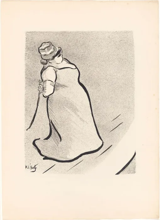 Framed Print : Jeanne Bloch, from Le Cafe-Concert, 1893. Creator: Henri-Gabriel Ibels Framed Print : Jeanne Bloch, from Le Cafe-Concert, 1893. Creator: Henri-Gabriel Ibels