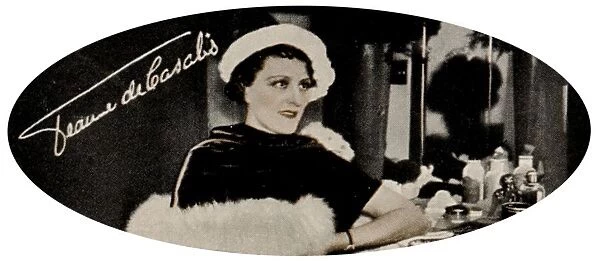 Jeanne de Casalis (1897-1966), Basutoland-born British actress of stage, radio, and film, 1935