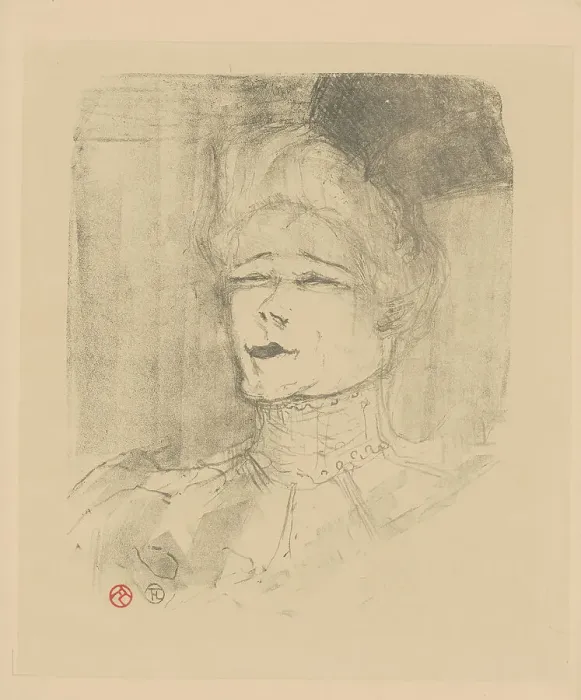 Framed Print : Jeanne Granier (1852-1939), c. 1898. Creator: Toulouse-Lautrec, Henri, de (1864-1901) Framed Print : Jeanne Granier (1852-1939), c. 1898. Creator: Toulouse-Lautrec, Henri, de (1864-1901)