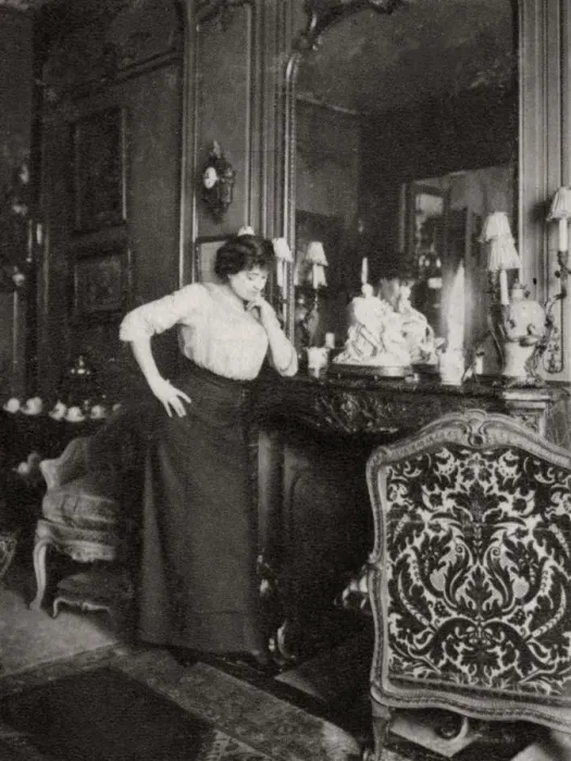Framed Print : Jeanne Julia Bartet, French actress, 1901