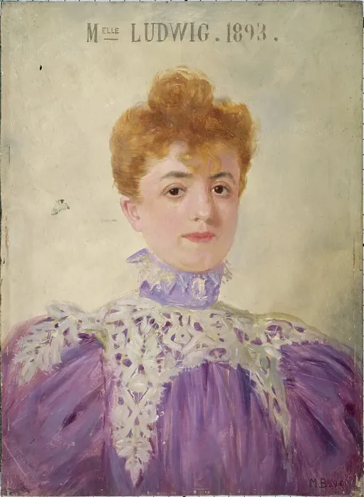 Framed Print : Jeanne Ludwig (1867-1898), member of the Comédie-Française, 1896. Creator: Marcel Baschet Framed Print : Jeanne Ludwig (1867-1898), member of the Comédie-Française, 1896. Creator: Marcel Baschet