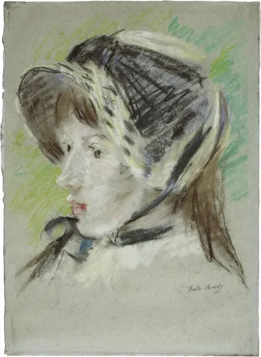 Framed Print : Jeanne Pontillon a la capeline, 1884 Framed Print : Jeanne Pontillon a la capeline, 1884