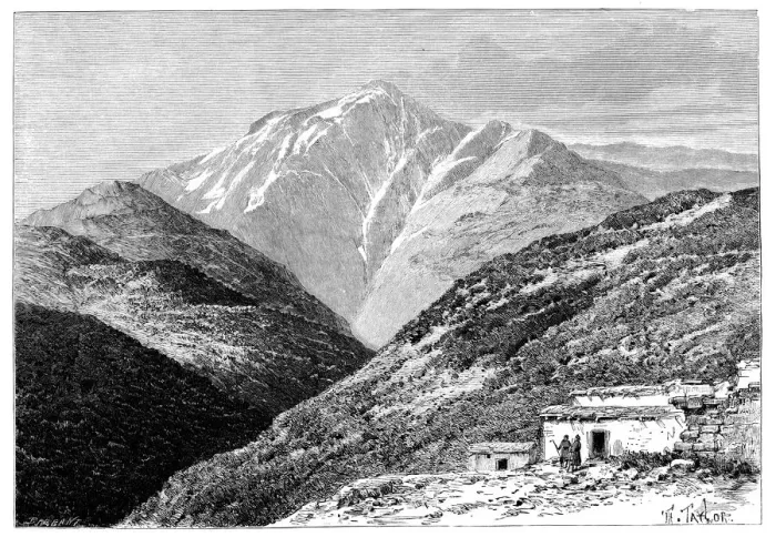 Framed Print : Jebel Tiza, North Africa, 1895. Artist: Barbant Framed Print : Jebel Tiza, North Africa, 1895. Artist: Barbant