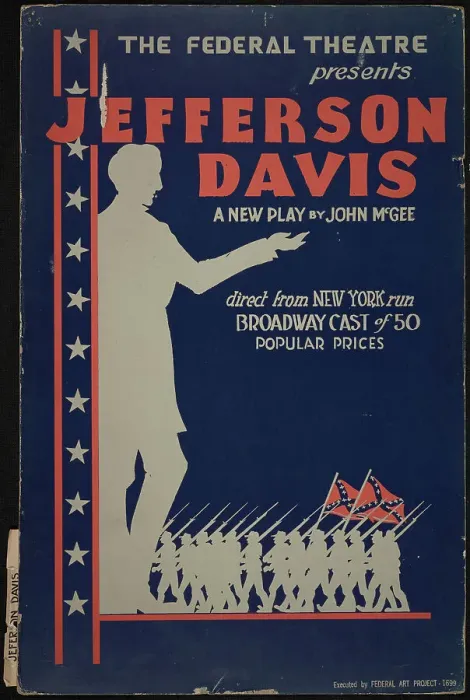 Framed Print : Jefferson Davis, [193-]. Creator: Unknown