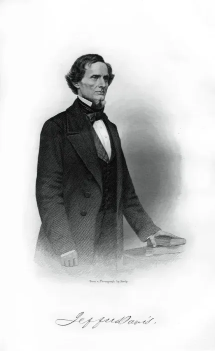 Framed Print : Jefferson Davis, statesman and advocate for American slavery, 1862-1867 Framed Print : Jefferson Davis, statesman and advocate for American slavery, 1862-1867