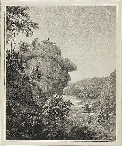 Jefferson's Rock, 1826. Creator: Rembrandt Peale
