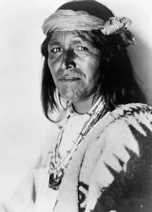 Framed Print : A Jemez fiscal, c1926. Creator: Edward Sheriff Curtis Framed Print : A Jemez fiscal, c1926. Creator: Edward Sheriff Curtis