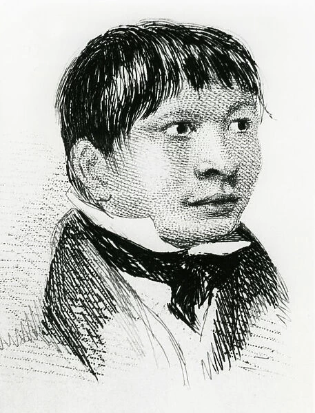 Jemmy Button, the Fuegian adopted by the Fitzroy expedition, as he appeared in 1833 (1839)