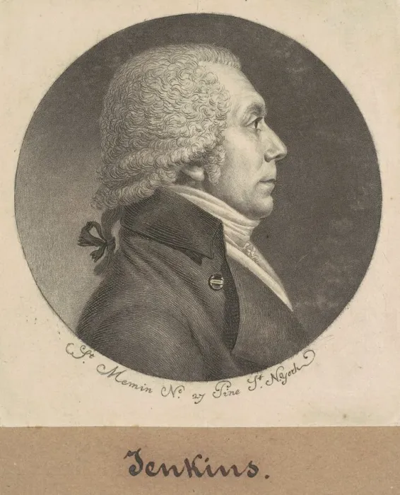 Framed Print : Jenkins, 1798. Creator: Charles Balthazar Julien Fevret de Saint-Memin Framed Print : Jenkins, 1798. Creator: Charles Balthazar Julien Fevret de Saint-Memin