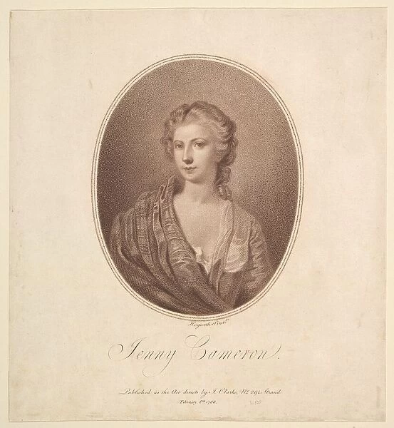 Jenny Cameron, February 8, 1788. Creator: Unknown