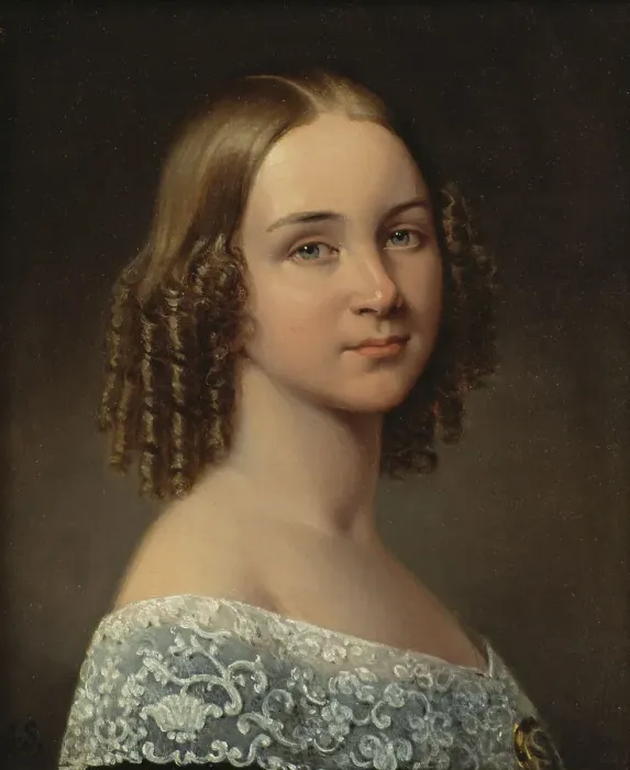 Framed Print : Jenny Lind, 1820-1887, after 1844. Creator: Johan Gustaf Sandberg Framed Print : Jenny Lind, 1820-1887, after 1844. Creator: Johan Gustaf Sandberg